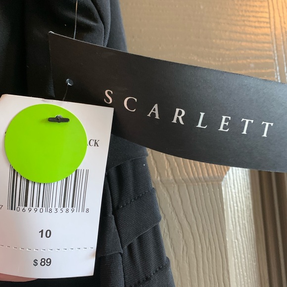 ‼️sale‼️ NWT black dress by scarlet size 10 cocktail - Picture 4 of 9
